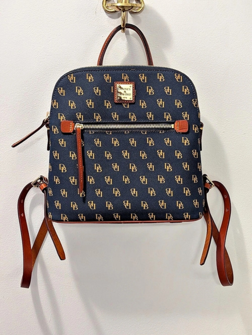 Dooney & Bourke Backpack Blue & Brown
